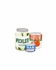 Cans and jars