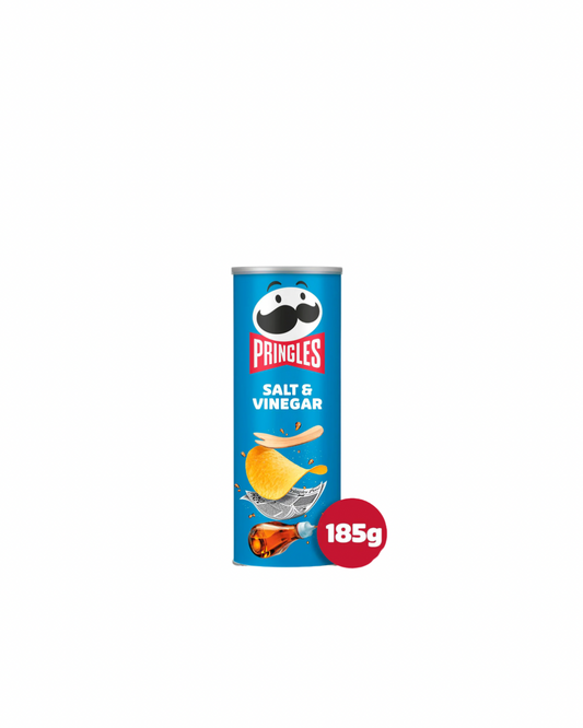 Pringles salt and vinegar 185g
