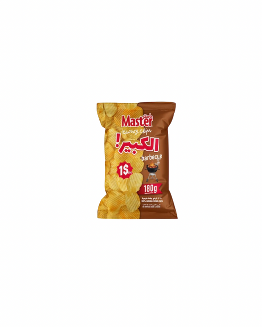 Master curvy bbq 180g
