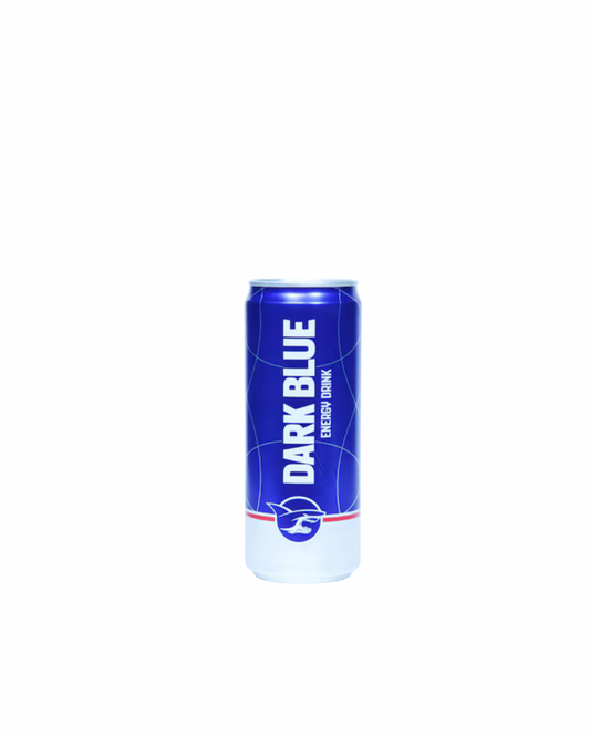 Dark blue energy drink 330ml