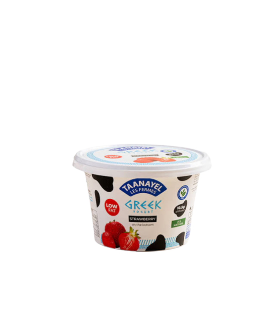Taanayel greek yogurt strawberry low fat