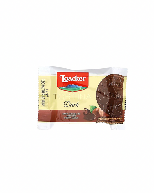Loacker tortina dark 21g