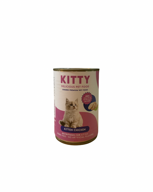 Kitty chicken for kitten cats 400g