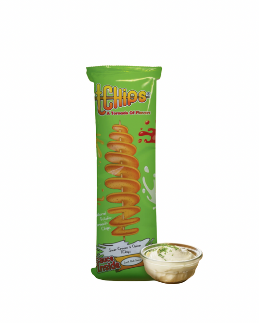 T chips sour cream and onion
