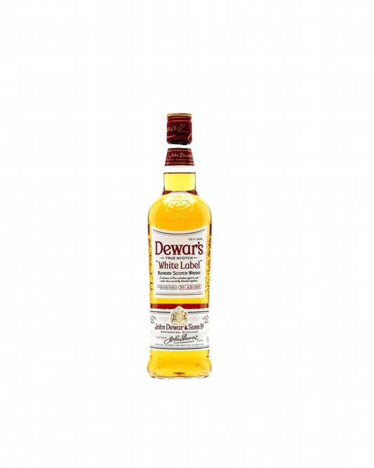 Dewars white label wiskey 70cl