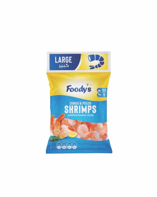 Foodys shrimps large 400g