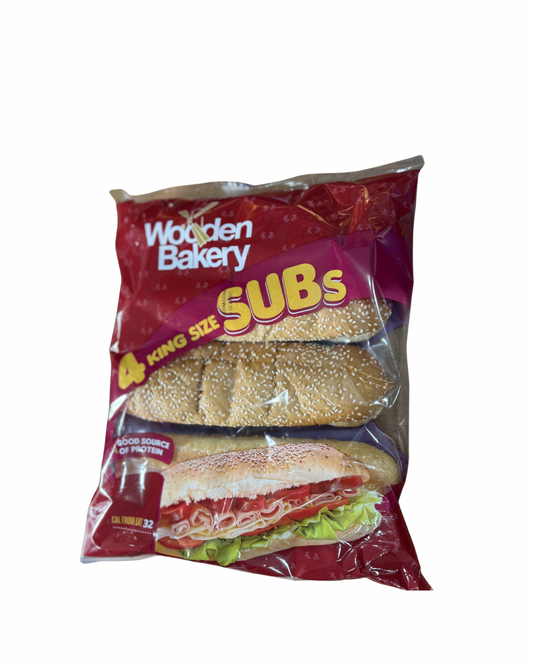Wooden bakery sub x4