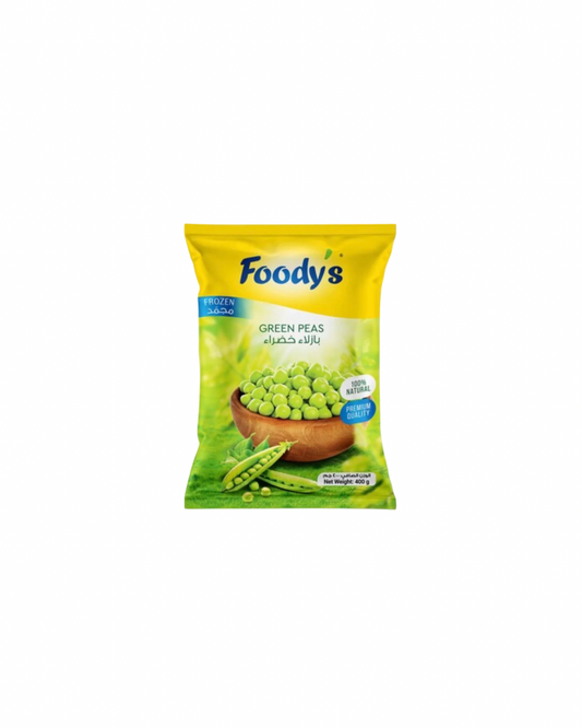Foodys Frozen Green Peas 400g