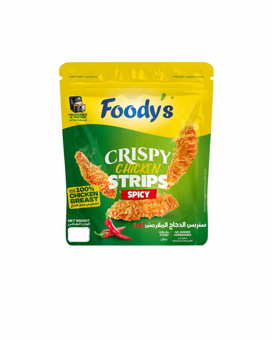 Foodys Chicken crispy strips Spicy 500g