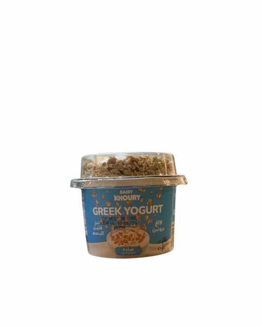 Dairy milk khoury Granola plain greek yogurt 175g