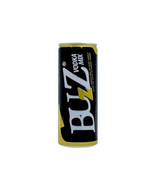 Buzz vodka mix can