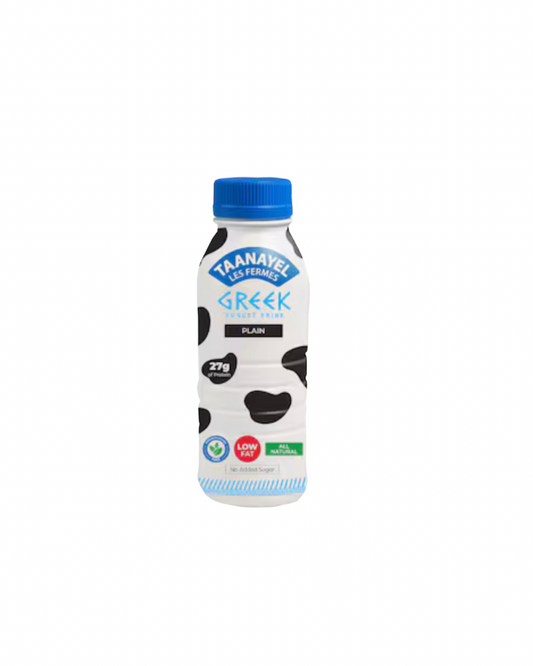 Greek yogurt liquid plain taanayel 330ml