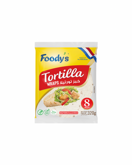 Foodys Tortilla wraps x8